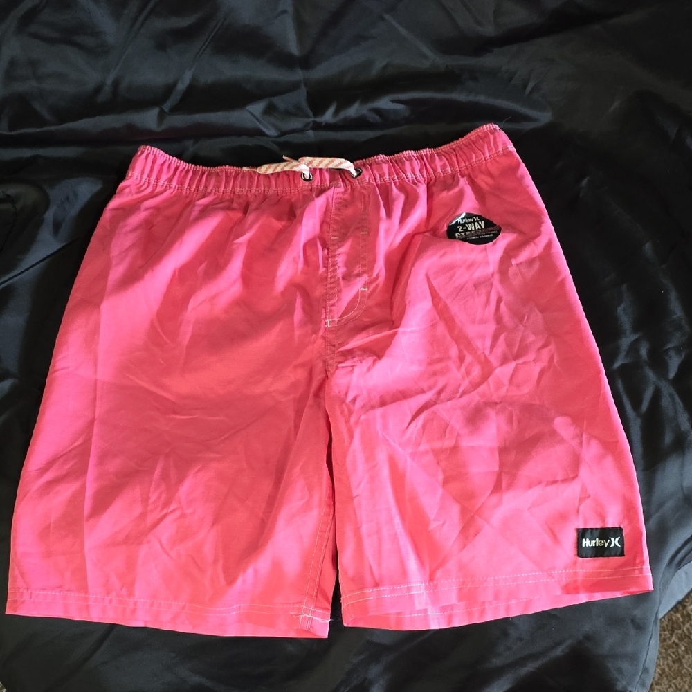 Hurley Vibrant Pink Board Shorts
